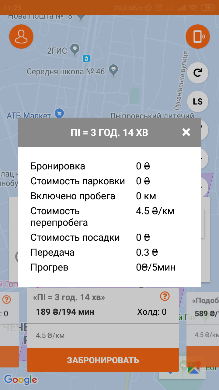 Описание абонемента Getmancar